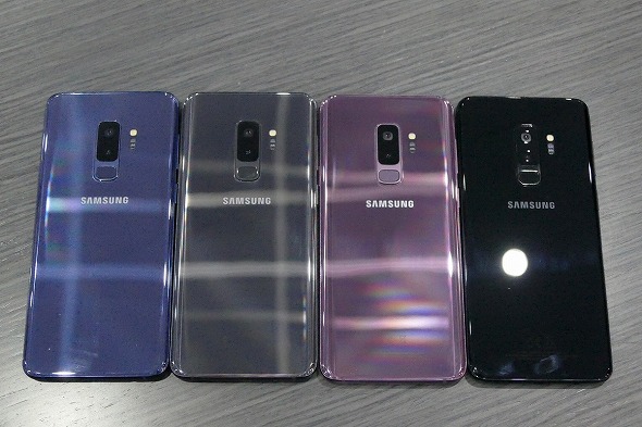Galaxy S9+カラーバリエーション